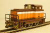 Маневровый тепловоз (коричневый/оранжевый), Betren 1:87