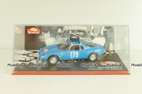 Matra DJET V WRC #179 Rally Monte Carlo 1966, H.Pescarlo/J-P.Jaussaud, Altaya 1:43