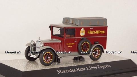 Mercedes L1000 Express Post Brauerei Weiler red/grey, PCL11156, Premium Classixxs 1:43