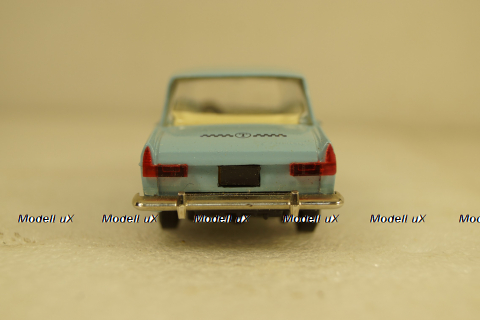 Москвич-412, такси, май 90г., Тантал/Радон 1:43
