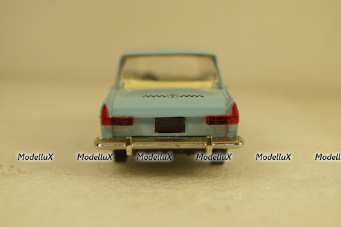 Москвич-412, такси, май 90г., Тантал/Радон 1:43