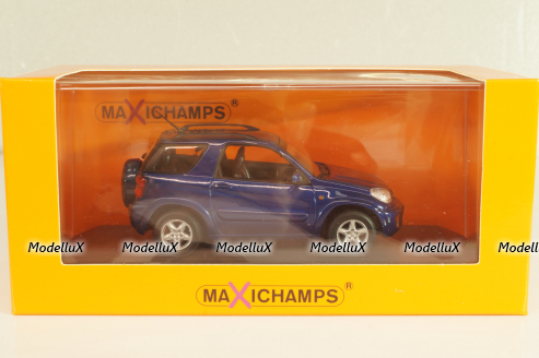 Toyota RAV 4 2-door 2000, blue, 940166000, Maxichamps 1:43