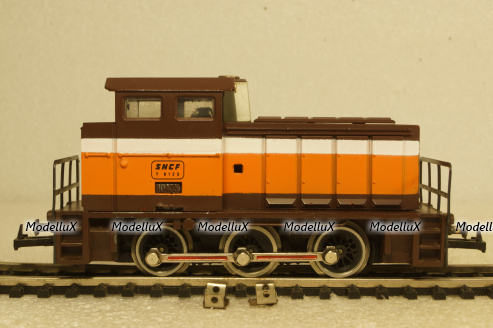 Маневровый тепловоз (коричневый/оранжевый), Betren 1:87