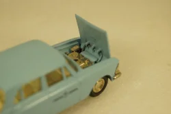 Москвич-412, такси, май 90г., Тантал/Радон 1:43
