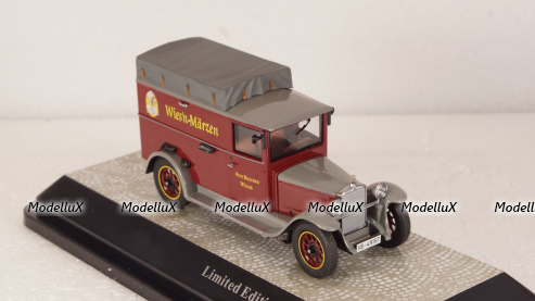 Mercedes L1000 Express Post Brauerei Weiler red/grey, PCL11156, Premium Classixxs 1:43