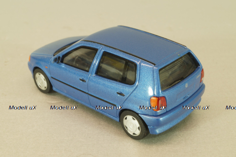 Volkswagen Polo 5-doors (Polo III) 1994, blue, Herpa 1:43