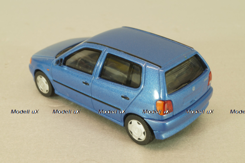 Volkswagen Polo 5-doors (Polo III) 1994, blue, Herpa 1:43