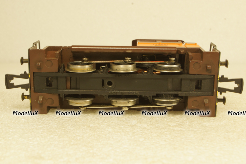 Маневровый тепловоз (коричневый/оранжевый), Betren 1:87