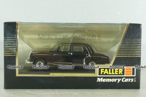 Mercedes-Benz 220 S  (W180) 1956, black, 4321, Faller 1:43