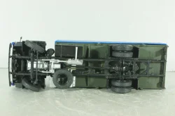 Камаз-5325 бортовой с тентом, синий/зеленый, Автоистория (Конверсия) 1:43