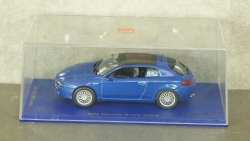 Alfa Romeo Brera 2005 синяя, M4 1:43