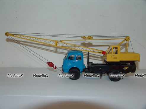 Автокран МКА-10М на шасси МАЗ 500 ALF 1:43