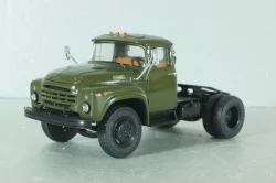 Зил-130В1 тягач, хаки, Автоистория 1:43