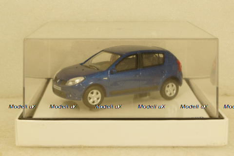 Renault Sandero, blue, Keng Fai Toys 1:43