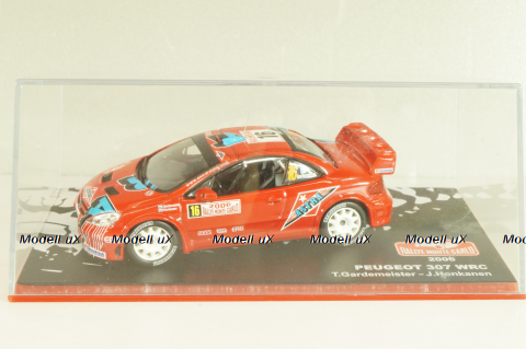 Peugeot 307 WRC #16 Rally Monte Carlo 2006, T.Gardemeister/J.Honkanen, Altaya 1:43