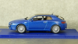 Alfa Romeo Brera 2005 синяя, M4 1:43