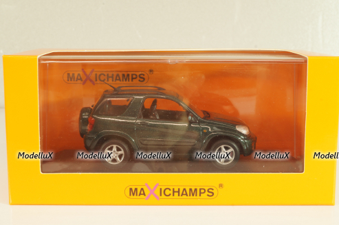 Toyota RAV 4 2-door 2000, green, 940166001, Maxichamps 1:43