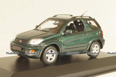 Toyota RAV 4 2-door 2000, green, 940166001, Maxichamps 1:43