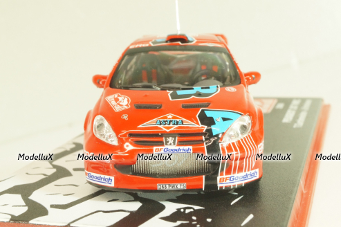 Peugeot 307 WRC #16 Rally Monte Carlo 2006, T.Gardemeister/J.Honkanen, Altaya 1:43