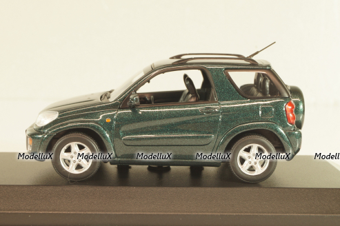 Toyota RAV 4 2-door 2000, green, 940166001, Maxichamps 1:43