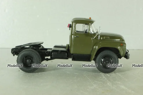 Зил-130В1 тягач, хаки, Автоистория 1:43