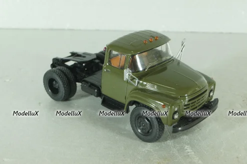 Зил-130В1 тягач, хаки, Автоистория 1:43