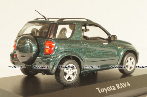 Toyota RAV 4 2-door 2000, green, 940166001, Maxichamps 1:43