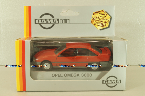 Opel Omega 3000 (Omega A) 1987, red, 1131R, Gama 1:43