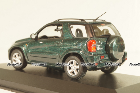 Toyota RAV 4 2-door 2000, green, 940166001, Maxichamps 1:43