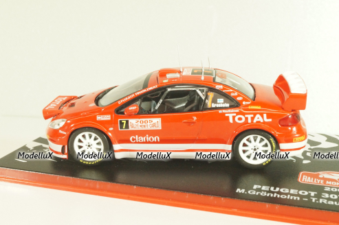 Peugeot 307 WRC #7 Rally Monte Carlo 2005, M.Gronholm/T.Rautiainen, Altaya 1:43