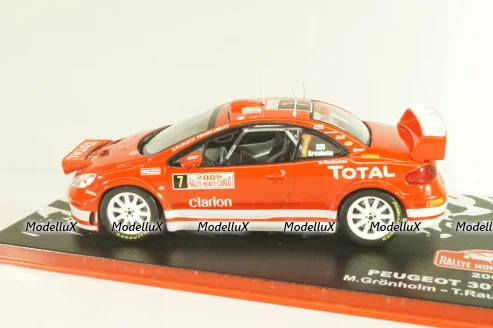 Peugeot 307 WRC #7 Rally Monte Carlo 2005, M.Gronholm/T.Rautiainen, Altaya 1:43