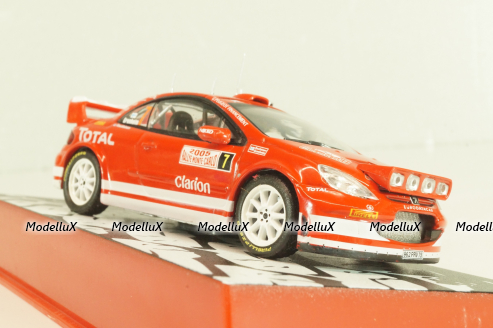 Peugeot 307 WRC #7 Rally Monte Carlo 2005, M.Gronholm/T.Rautiainen, Altaya 1:43