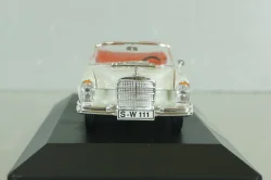 Mercedes-Benz 220 SE Cabriolet (W111) 1965, white, 4310, Faller 1:43