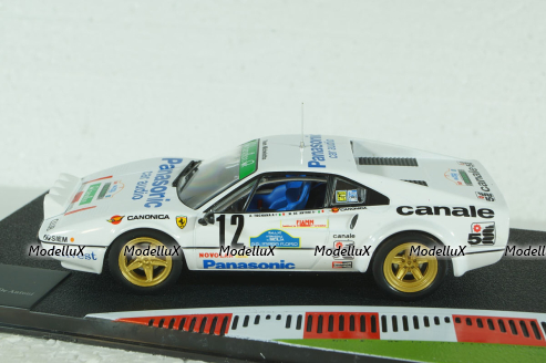 Ferrari 308 GTB #12 Winner Targa Florio 1982 Tognana, De Antoni,  Altaya, Ferrari Racing Collection 1:43