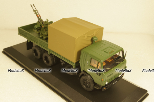 Камаз-53212 с зениткой ЗУ-23-2 Афганистан 1981г., TruckTyr 1:43