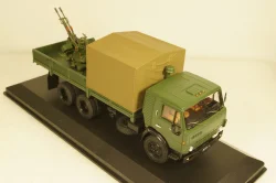 Камаз-53212 с зениткой ЗУ-23-2 Афганистан 1981г., TruckTyr 1:43