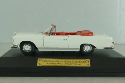 Mercedes-Benz 220 SE Cabriolet (W111) 1965, white, 4310, Faller 1:43