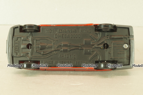 Opel Omega 3000 (Omega A) 1987, red, 1131R, Gama 1:43