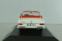 Mercedes-Benz 220 SE Cabriolet (W111) 1965, white, 4310, Faller 1:43