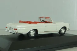 Mercedes-Benz 220 SE Cabriolet (W111) 1965, white, 4310, Faller 1:43
