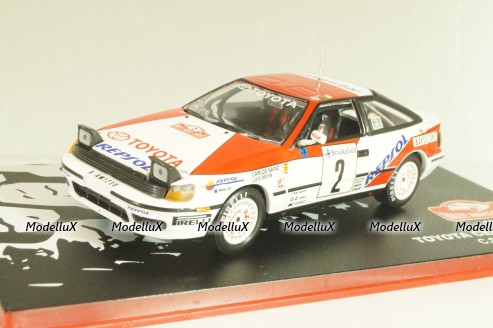 Toyota Celica GT4 WRC #2 Rally Monte Carlo 1991, C.Sainz/L.Moya, Altaya 1:43