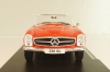 Mercedes-Benz 230 SL Roadster (W113) 1963, red,124002, Whitebox 1:24