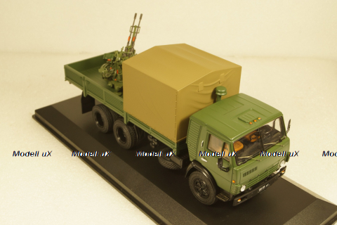 Камаз-53212 с зениткой ЗУ-23-2 Афганистан 1981г., TruckTyr 1:43