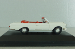 Mercedes-Benz 220 SE Cabriolet (W111) 1965, white, 4310, Faller 1:43