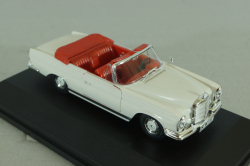 Mercedes-Benz 220 SE Cabriolet (W111) 1965, white, 4310, Faller 1:43