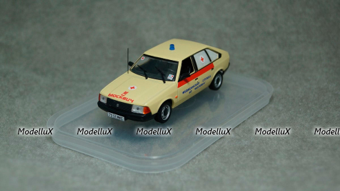 Ваз-2102, А11 без МИ, красный, Тантал/Радон 1:43