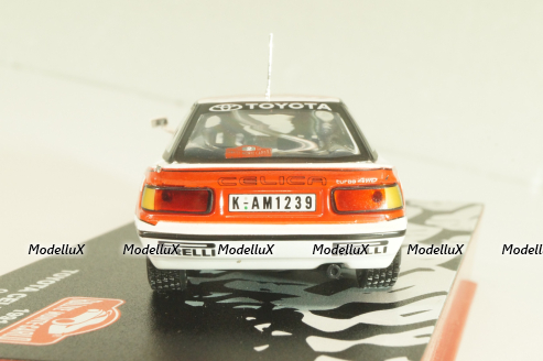 Toyota Celica GT4 WRC #2 Rally Monte Carlo 1991, C.Sainz/L.Moya, Altaya 1:43