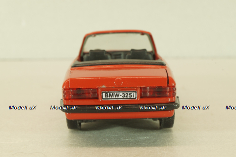 BMW 325i (E30) cabrio, red, 1110R, GAMA 1:43 