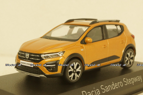 Dacia Sandero Stepway 2021, gold, Norev 1:43