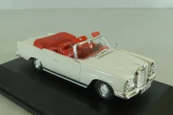 Mercedes-Benz 220 SE Cabriolet (W111) 1965, white, 4310, Faller 1:43